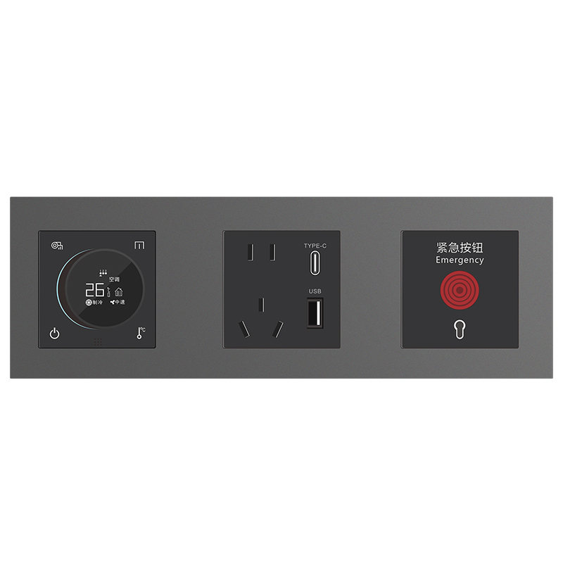 Vision Series KNX Smart Switch Panel - Smart Hotel Switch Panel (images 9)