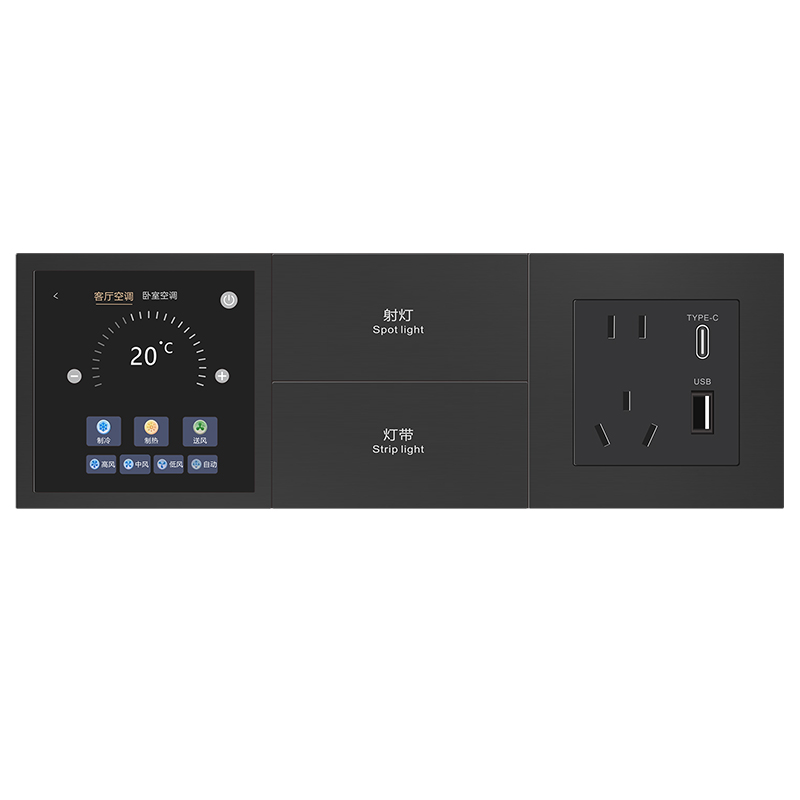 A8系列KNX智能开关面板 - 智能开关源头厂家（images 9）