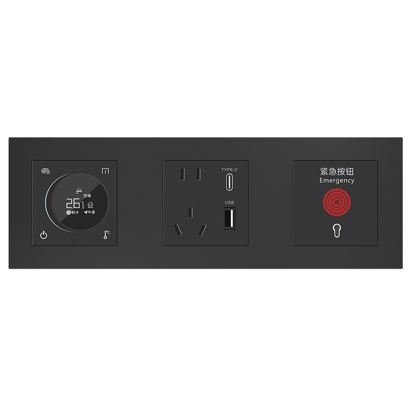 A8系列KNX智能开关面板 - 智能酒店开关面板（images 10）