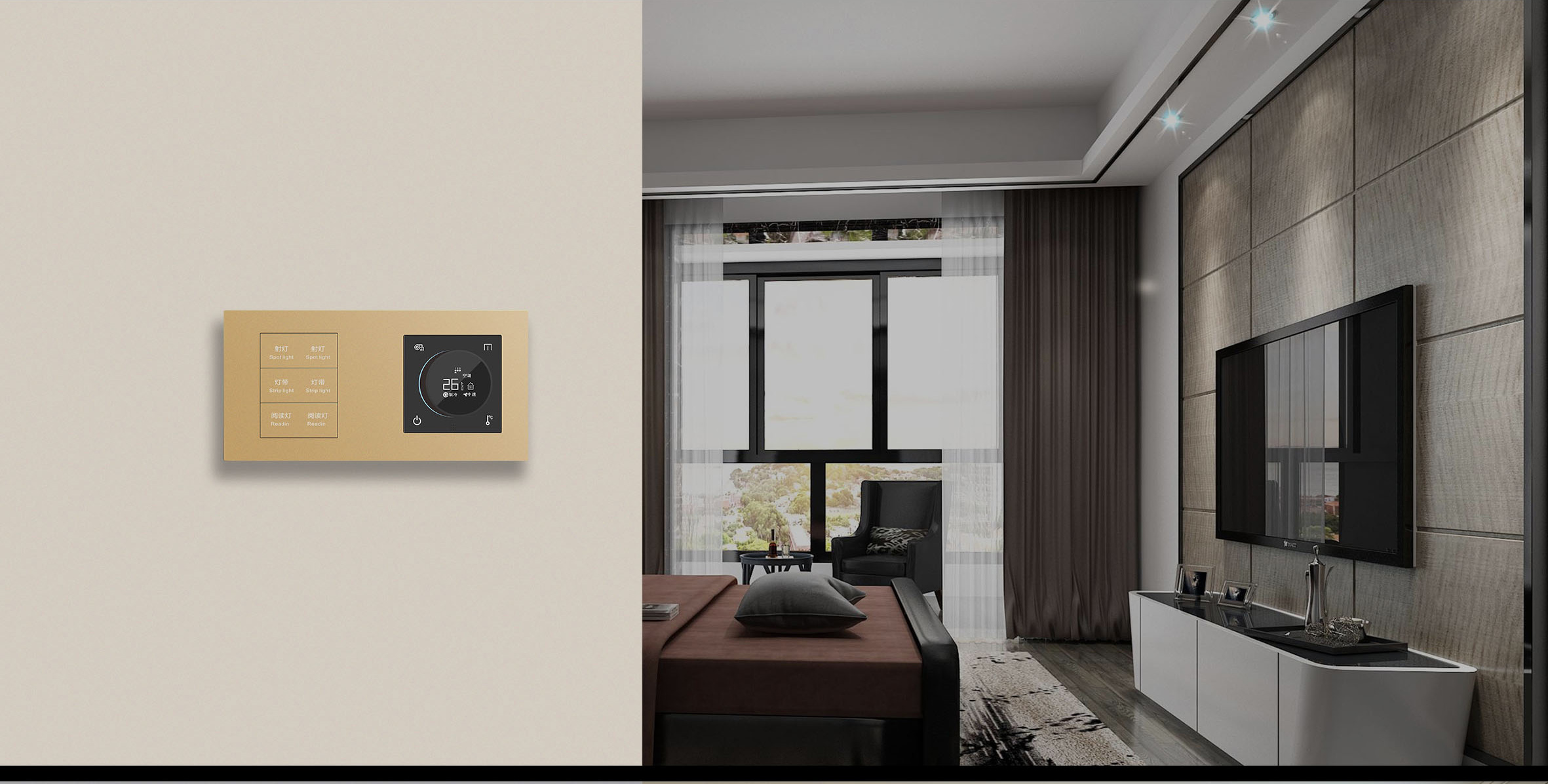Changxing Intelligent D1 Series KNX Smart Switch Product Details_10