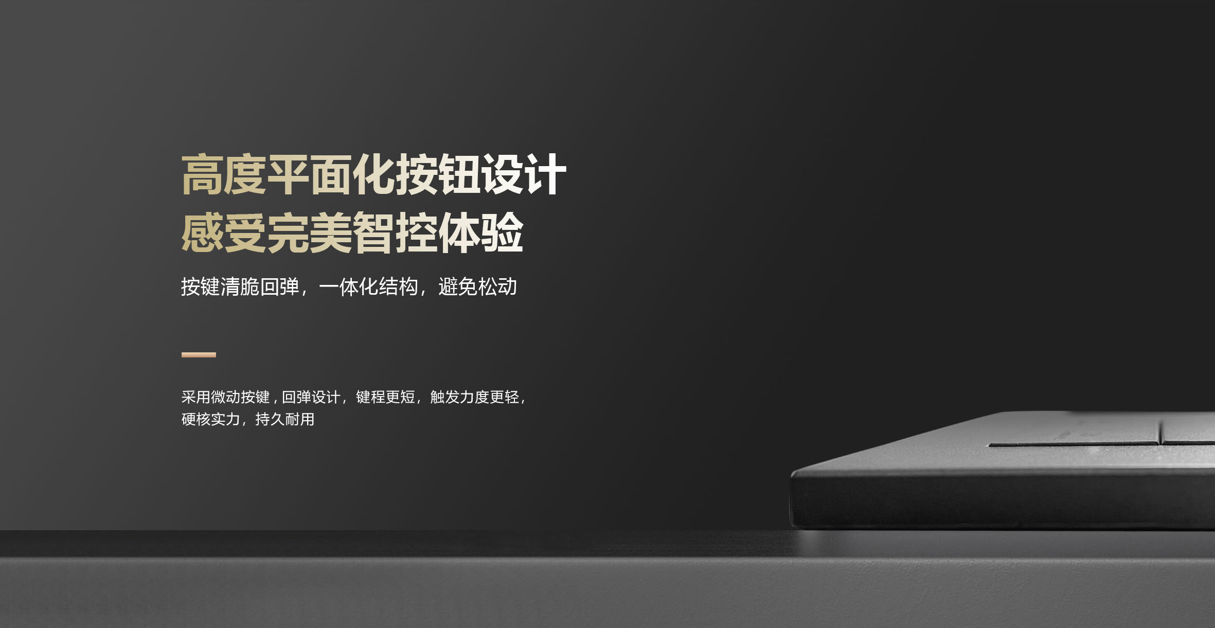 长兴智能D1系列KNX智能开关面板产品详情_03