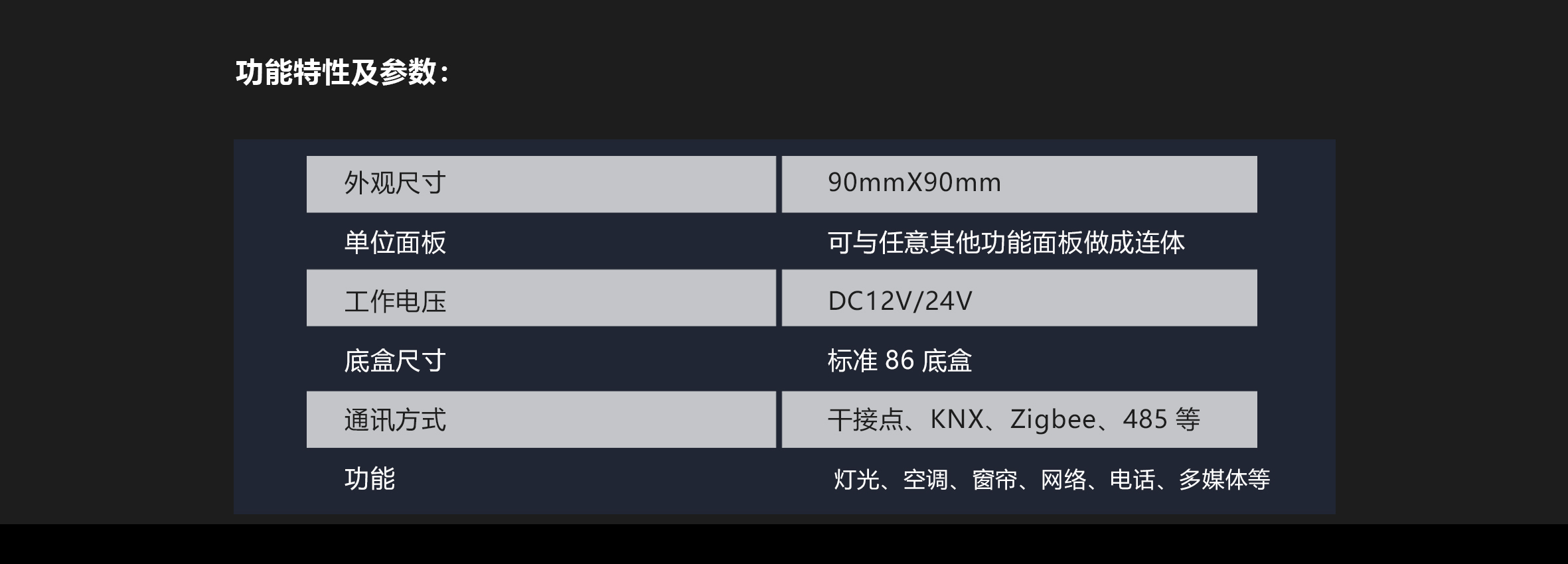 长兴智能远景系列KNX智能开关-产品详情_08