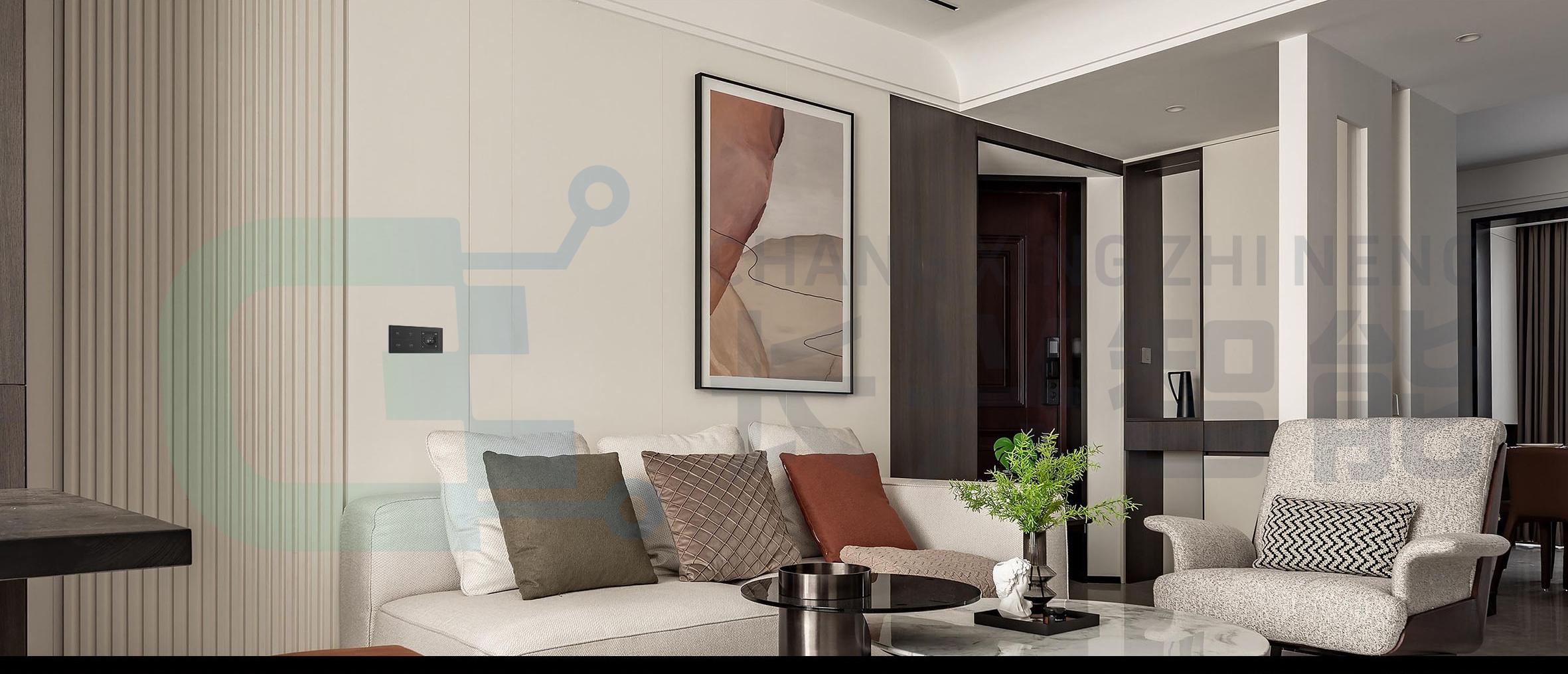 长兴智能-A6系列KNX智能开关面板08