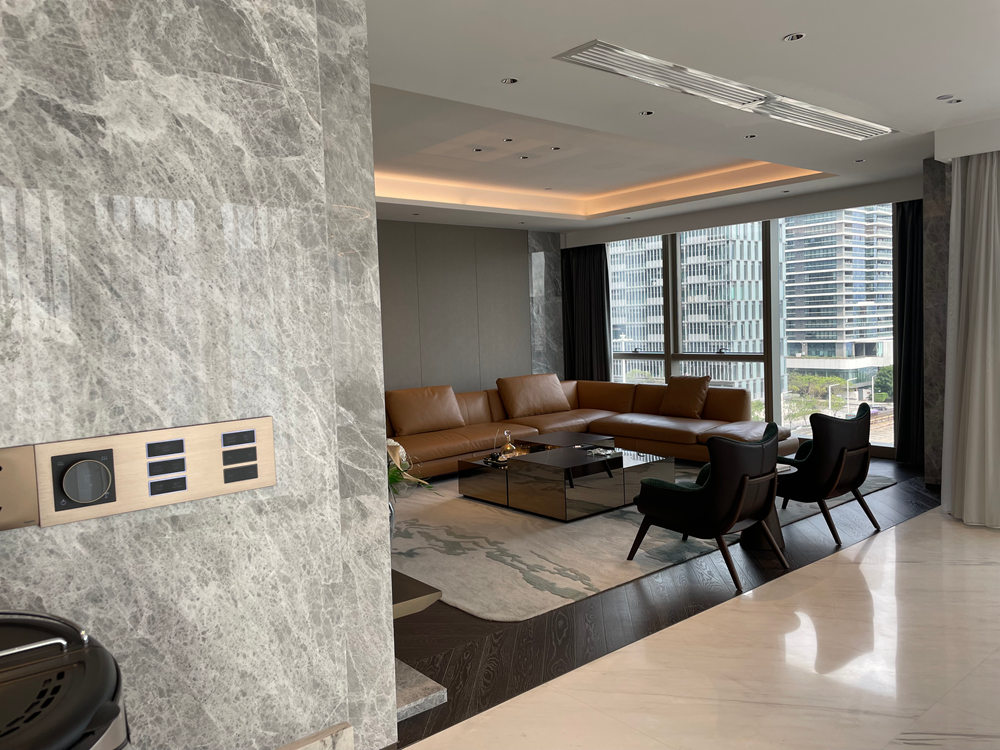 深圳大平层豪宅KNX全屋智能客控案例视频 - KNX开关（images 1）